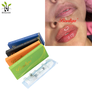 Bouliga 100 % Hyaluronsäure. Keine Nadeln, nicht-invasiver Hautfüller für die Lippen